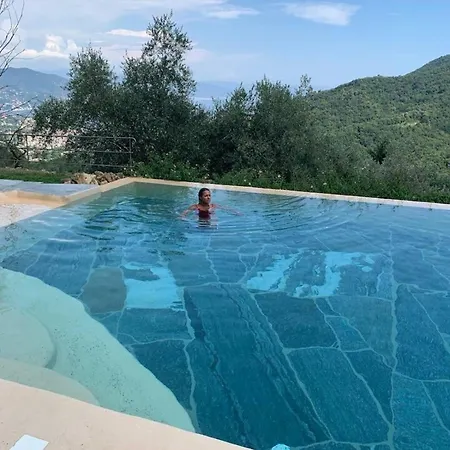 Sea View Portofino, Pool, Terrace, Garden Bauernhof San Lorenzo della Costa
