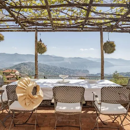 Sea View Portofino, Pool, Terrace, Garden * San Lorenzo della Costa